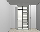 Узкий шкаф-купе в коридор