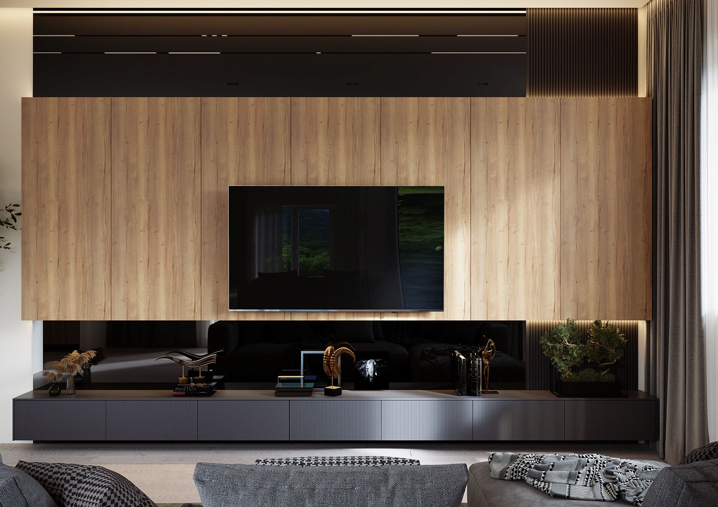 Шкаф распашной RIFA &amp; EDGE